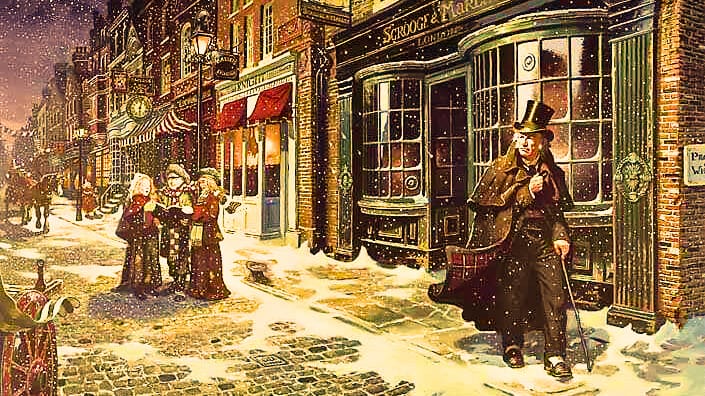 Charles Dickens, London, and the Christmas We Celebrate Today