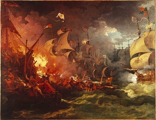 The Fall of the Spanish Armada