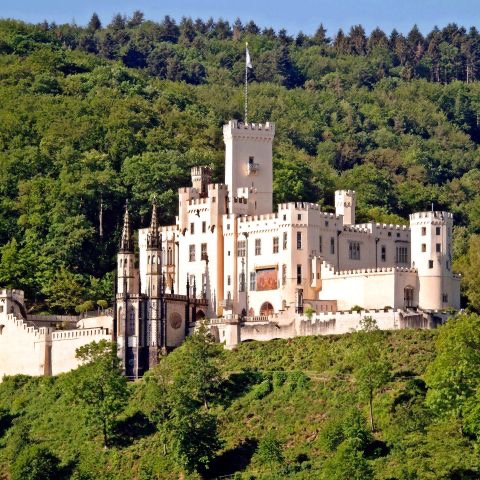 Part 5: Stolzenfels Castle – The Fairytale Castle Reborn from Ruins
Incredible Castles You Can See from a Rhine River Cruise