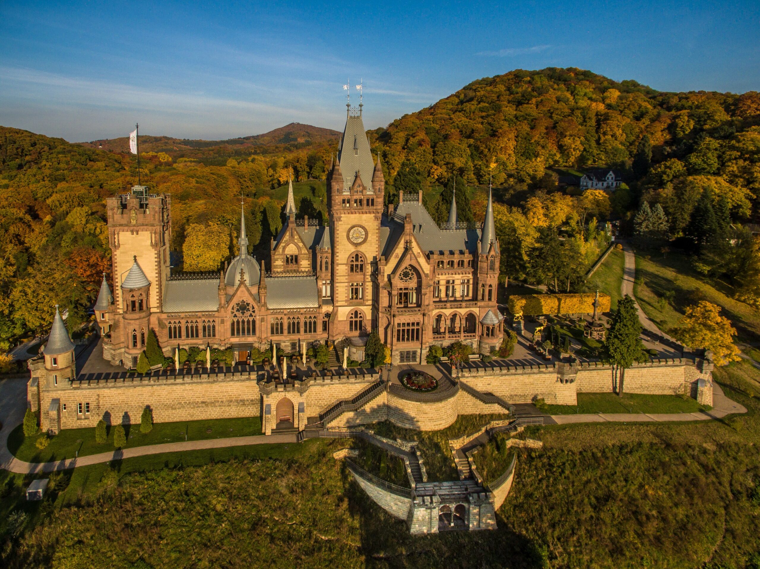 Schloss Drachenburg – The Castle Built by a Millionaire Who Never Lived There